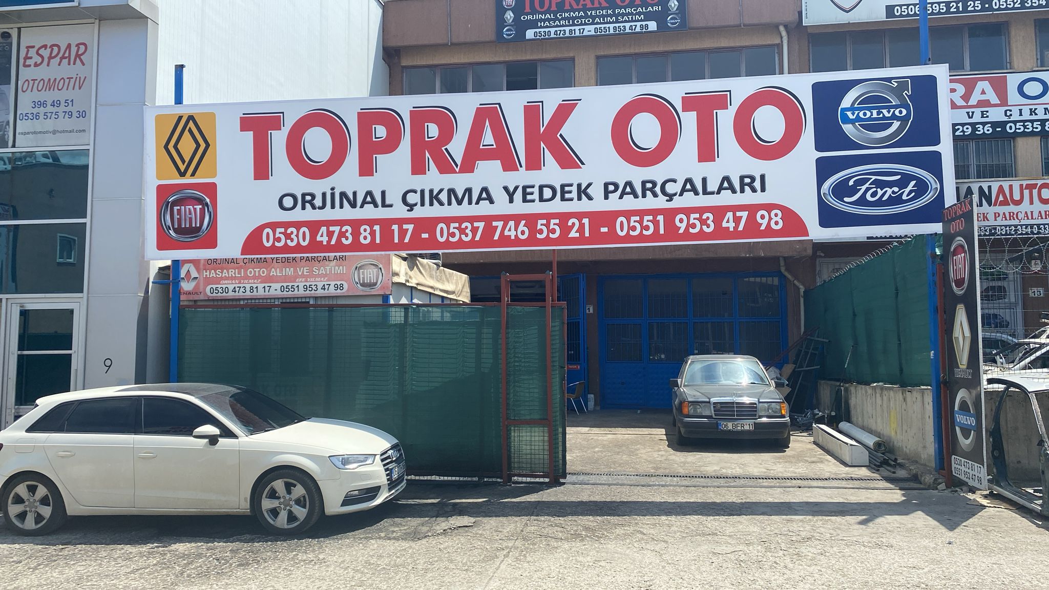Toprak Oto - Fiat ve Renault Çıkma Parça ve Motor - Ankara