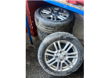 Ford courier çıkma jant lastik takım