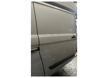 Ford custom çıkma sağ sürgülü kapı